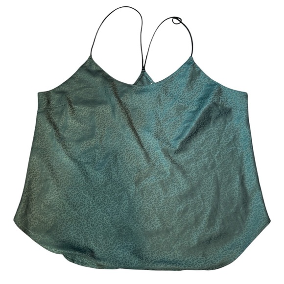 Victoria's Secret Tops - Victoria's Secret Teal Blue Camisole with Silky Finish